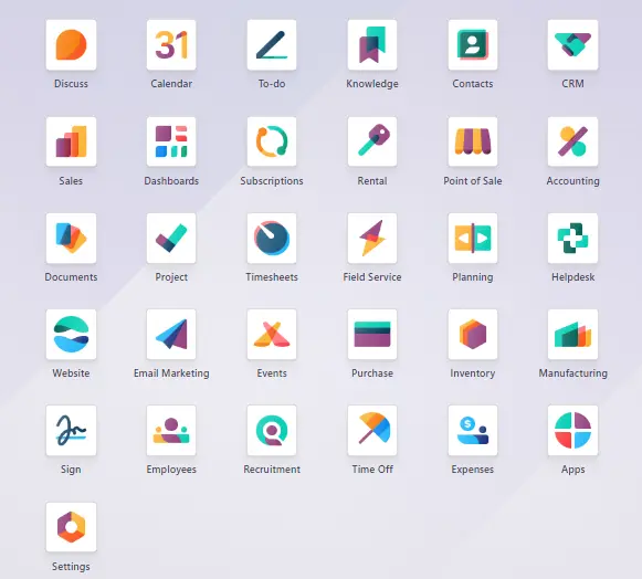 Odoo Apps Modules